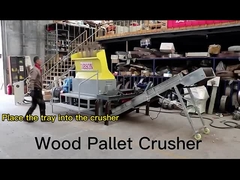 Houten palletmaalmachine