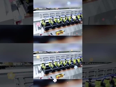 Panel geluidsabsorberende wand decoratie automatische akoestische houten paneel slaten nagelmachine