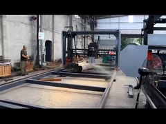 Cirkel het houtzaagmolen van blad dubbele bladen, de draagbare zaagmolen van het schommelingsblad