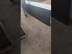 Panel geluidsabsorberend akupanel wanddecoratie akoestisch houten paneel slaten nagelmachine