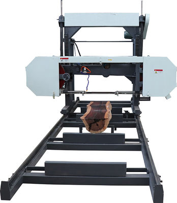 China Factory Selling Horizontal Wood Portable Band Saw Sawmill Log Sawing Machine