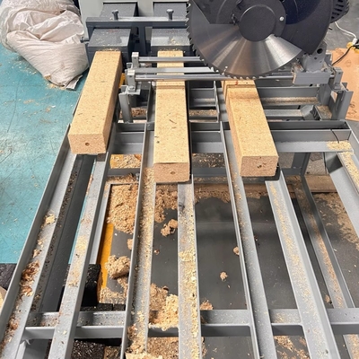 Compressed Wood Sawdust Hot Extruder Automatic Wooden Pallet Block Making Production Line Machine