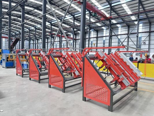 Pneumatic Pallet Nailing Table, Stringer Wood Pallet Nailing Machine, Pallet Making Machine