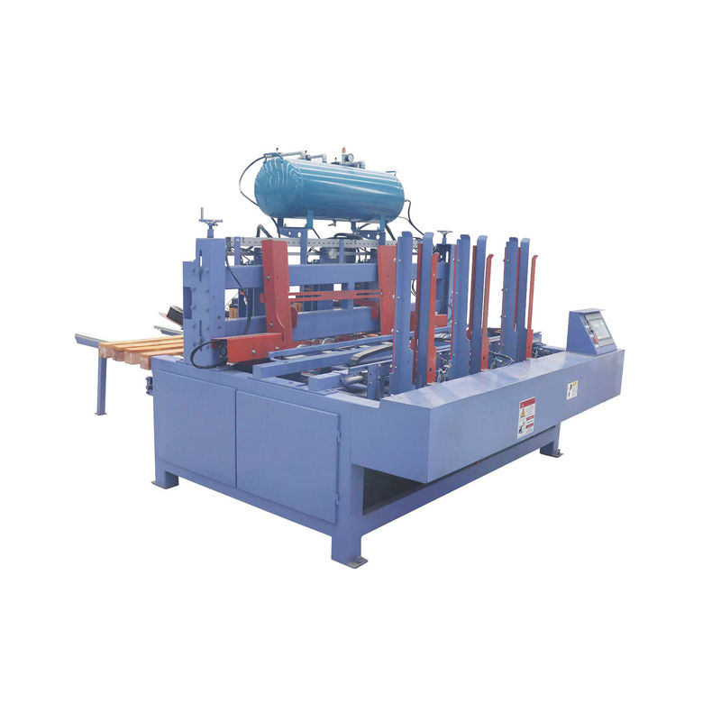 European Style Wood Pallet Block Feet Connecting Machine Pallet Legs Nailing Machine