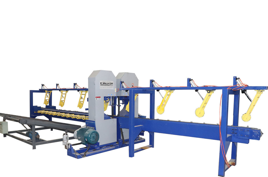 Industrial Wood Saw Machine Double Cutting Vertical Bandsaw Equipment
