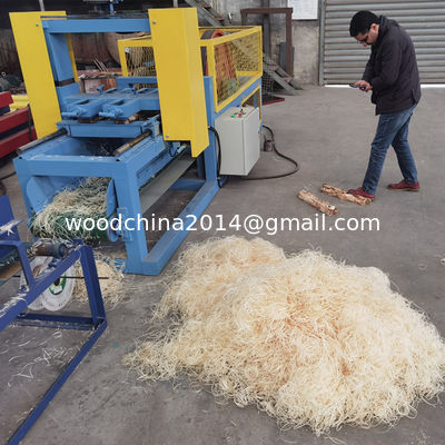 Houtwol brandwerker snijmachine, brandwerker houtwol touwmachine