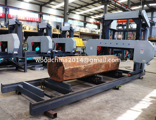 Draagbare houtsnijbandzaagzaagzaagmachine horizontale houtsnijbandzaagmachine voor houtwerkbandzaag voor houtsnijden