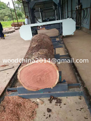Hout horizontale band zaagmolen band zag machine diesel draagbare zaagmolen te koop
