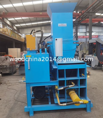 Houtzaagstofpers Baling machine Hout scheerzak machine, scheerplaten baler pers machine