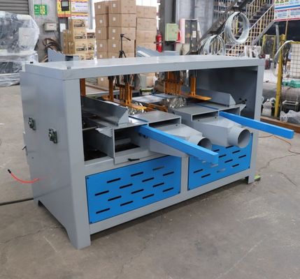 Houtpallet notchmachine automatische dubbele kop notcher groove machine