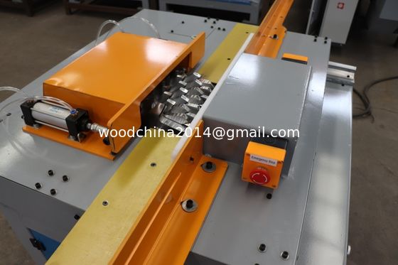 Eenkop/dubbelkop Houten pallet maken Gebruikte notchmachine, pallet notcher machine voor houten pallet maken