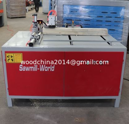 Machine voor het snijden van blokken voor houten pallet Automatische kleine houten pallet blok zag snijmachine bandzaag maken machine