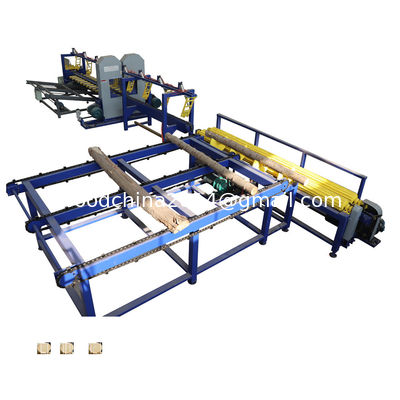 Automatische houtbewerking Draagbare verticale bandzaagmachine voor grote blokken