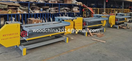 Houtpallet snijbandzaag zaagmachine ontmantelmachine pallet ontmantelingsgereedschap