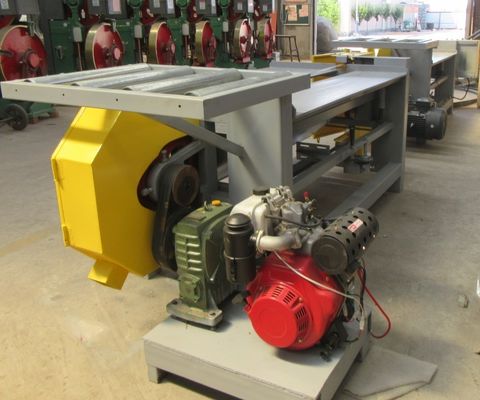 Ontmanteling van houten pallets Zaagmachine Ontmanteling Hout snijmachine / Diesel houten pallet ontmanteler