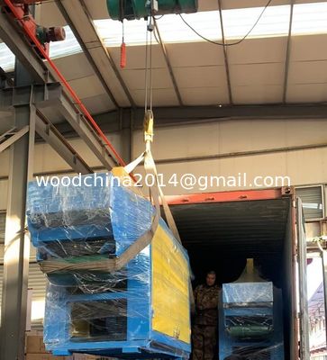 Hout scheermachine / Hout scheermachine voor pluimveebedden