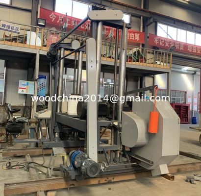 Zware grote bandzaag voor het snijden van groot hout met zaagwiel 1070 mm