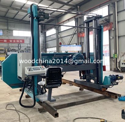 Zware houtbewerkingen Gantierbandzaagmachine Machines Big Tree Cutting Wood Sawmills