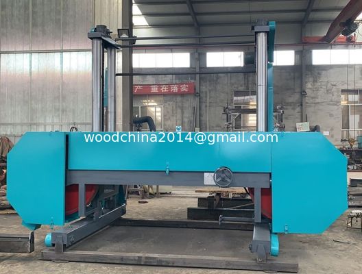 Hoogwaardige houtzaagmachine Grote horizontale bandzaagmachines voor groot hout