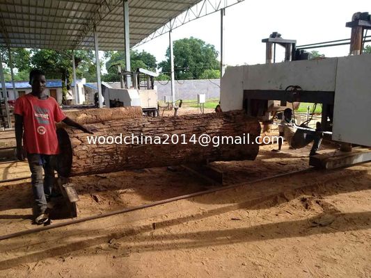 Hoogwaardige houtzaagmachine Grote horizontale bandzaagmachines voor groot hout