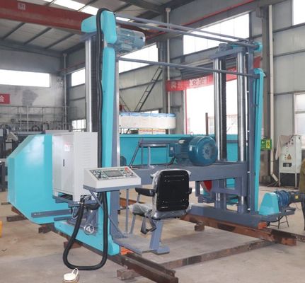 Zware 100 inch horizontale bandzaagmachine Grote harde houtblok snijbandzaag
