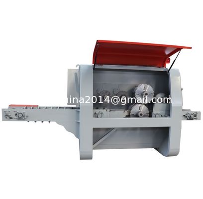 Industriële houtblokken Meerdere automatische rechte lijn gang log hout snijden Multi Blade Rip zag machine