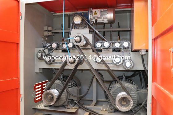 Doppelschacht Multi Blade Rip Saw Circular Sawmill voor het snijden van vierkante hout