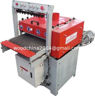Infrarood Multiple Wood Multi Blade Rip Saw Machine Circulaire Zaag