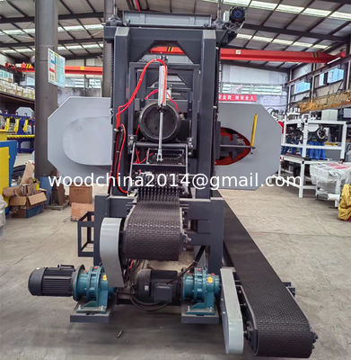 2/3/4/5/6 Hoofden Hoog snelheid Automatische Houtzaagmachine met automatisch voedingssysteem