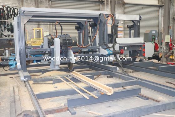 Zware elektrische dubbele zaagblaad hoekzaagmachine DS1300 Draagbare cirkelzaagmachine voor hout