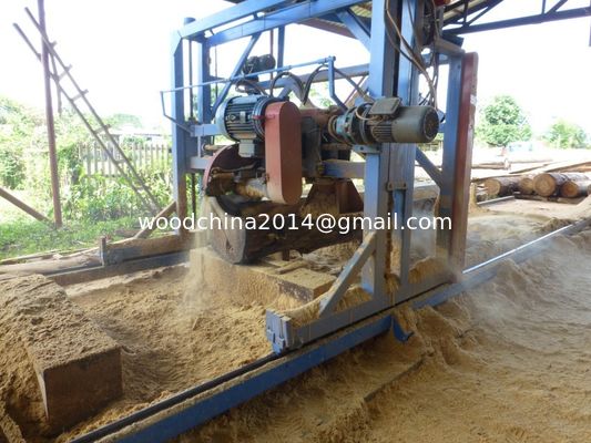 Twin Circular Blade Sawmill met volledig automatische CNC-besturing voor houtbewerking