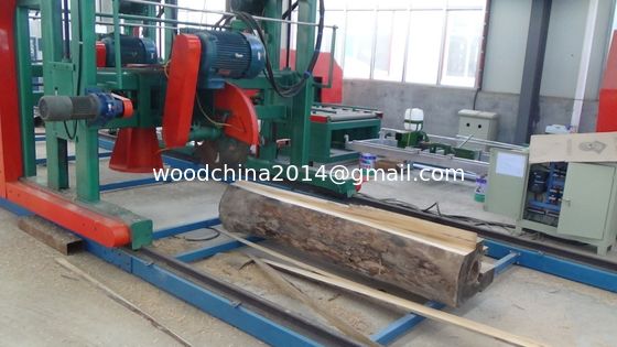Twin Blade Sawmill Log Cutting Saw Swing Blade Sawmill, hoekige schijfzaag
