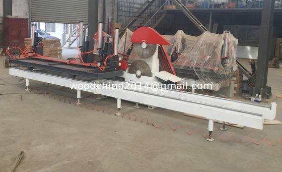CT3000 Hout snijmachine met meerdere lemmen cirkelzaag met meerdere scheuren zaagmachine, Twin Blades Circular Sawmill te koop