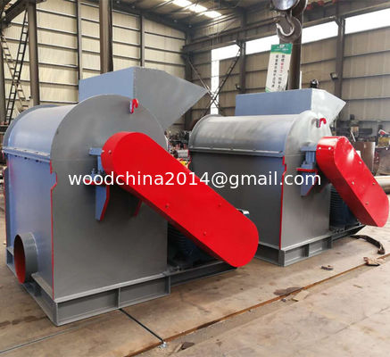 Houtversnipper Houtzaagstofbreker Machine met zaagstofverzamelaar voor houtpellet