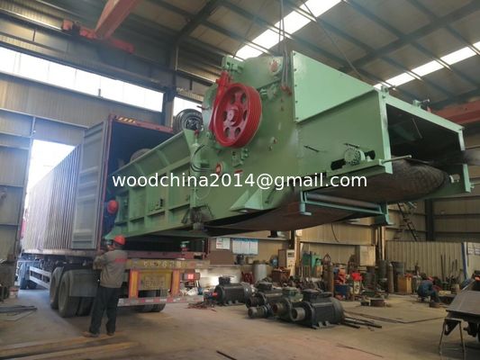 Biomassa-houtsplintermachine / Diesel-houtsplintermachine met groot vermogen / boshoutsplintermachine