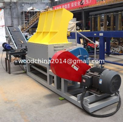 Compacte houten palletmalmachine palletsplinter met magneet voor huishoudelijke industrie