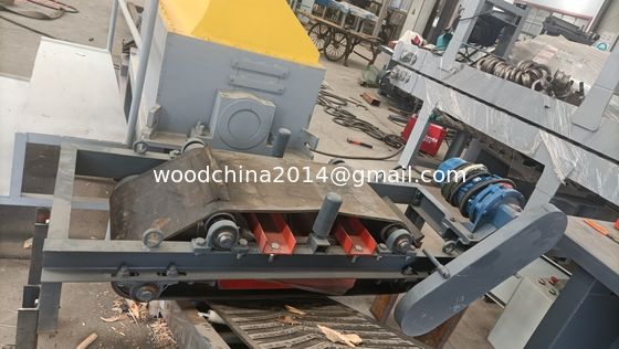 Elektrische houtpalletverbreker mobiele palletversnipper industriële palletversnipper met magneet