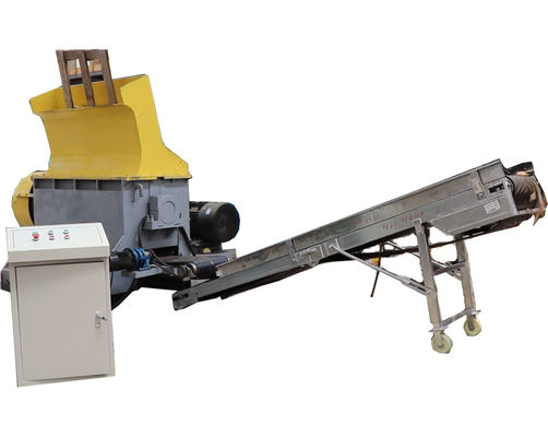 Elektrische houtpalletverbreker mobiele palletversnipper industriële palletversnipper met magneet