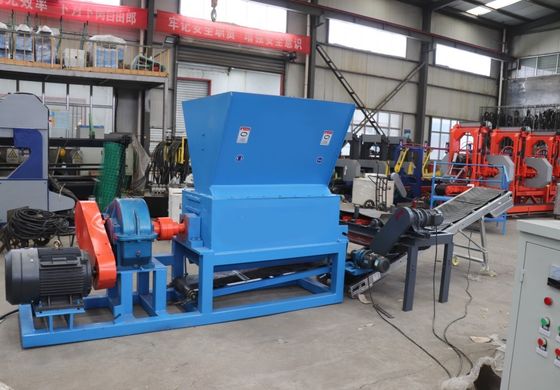 37 kW houten palletbreker machine nagel houten palletbreker machine met magnetische