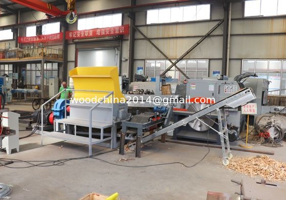 60 stuks pallets/uur Houtpalletmachine Metalscheider Afval Houtpalletmachine