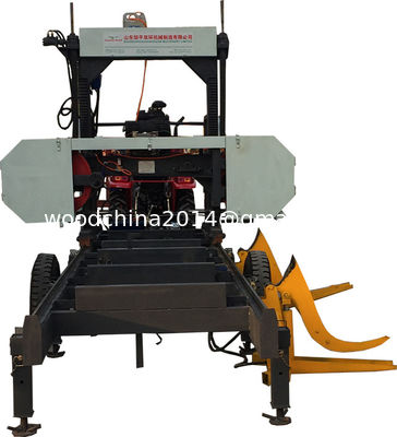 Van de diesel van de de Molen Mobiele Houten Molen Logboeklintzaag Hydraulische Houten de Bandzaagmolen voor Hout