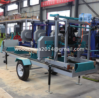 36 Inch Draagbare Zagerij SW36 Mini Zagerij Machine Draagbaar Met Aanhangwagen