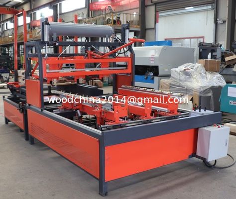 Halfautomatische Houten Pallet Nagelende Machine met houten de pallet nagelende machine van Palletizer