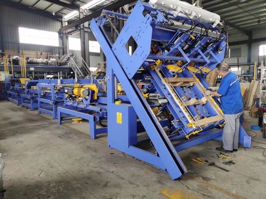 Bloktype Houten Pallet die de Nagelende Machine van de Machinepallet, Gemakkelijk te gebruiken houten palletmachine maken