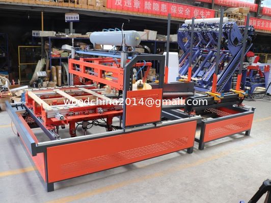 Houten pallet nagelmachine voor stringers pallet, houten pallet maken machine