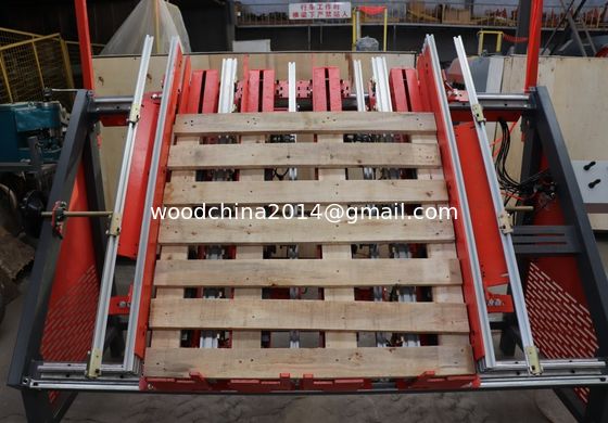 Palet houten nagelmachine, Pneumatische houten pallet nagelmachine breedte max. 3300 mm