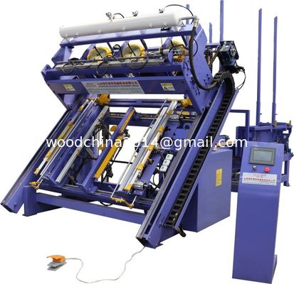 Machines voor het maken van palletblokken en palletnagelmachines