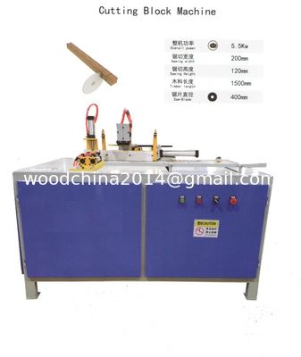 Automatische houtpalletblokzaagmachine/houtbloksnijmachine met lage prijs