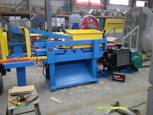 500kgs/Hour Diesel Engine Wood Shaving Mill Automatic Wood Shavings Machine