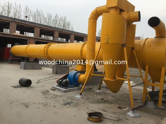 Roterende droogmachine voor houtscheuren, industriële houtscheurmachine